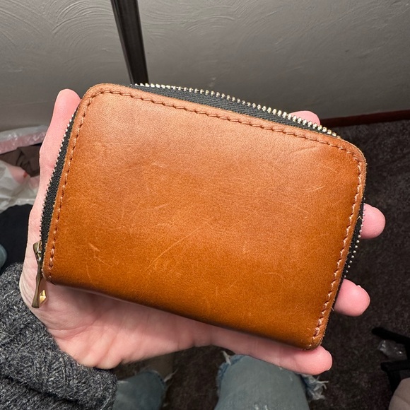 Portland Leather Goods Small Zip Wallet - Picture 2 of 6